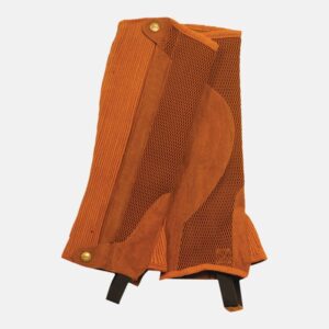 Canvas & Suede Leather Half Chaps