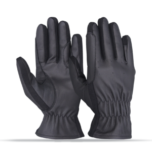 Black Riding Gloves