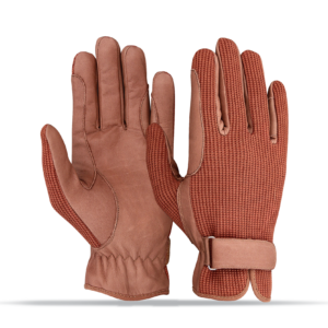 Tan Riding Gloves