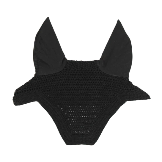 Ear Bonnet with Mesh & Stud Trim-HT096 - Image 3