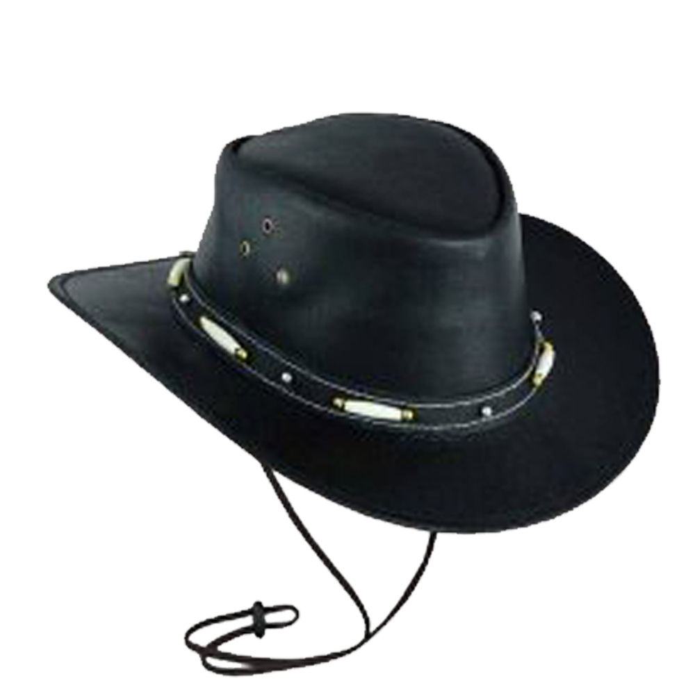 Western American Leather Cowboy Hat-HT077 - Image 6
