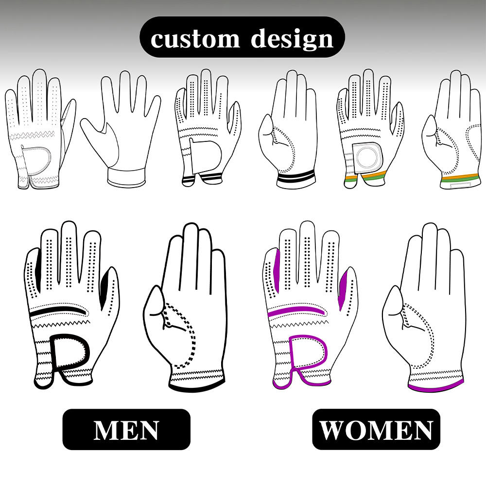 Outdoor Golf Gloves Sheepskin-HT009 - Image 4