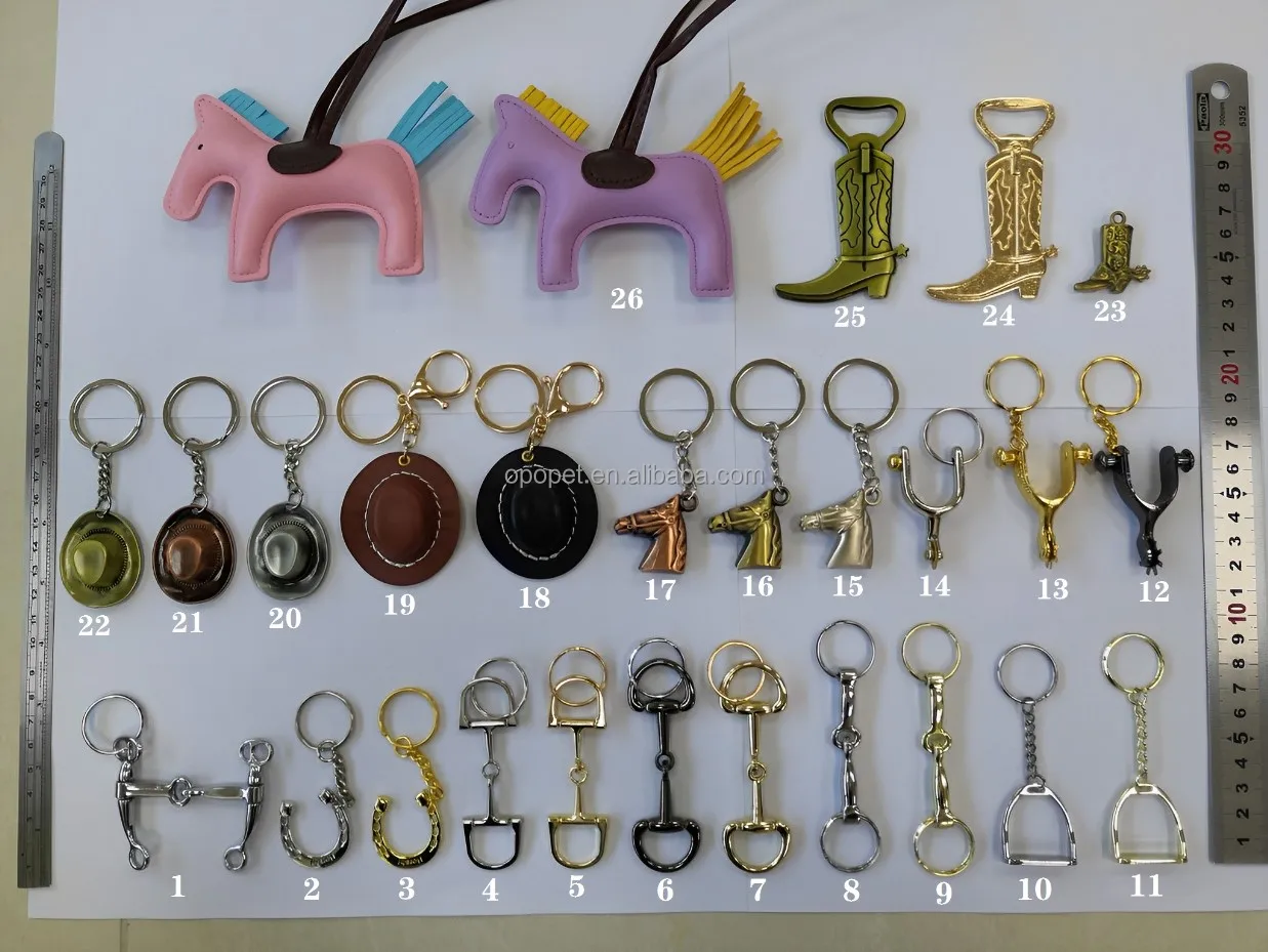 Horshi Horse Stirrup Keychain -HT089 - Image 3