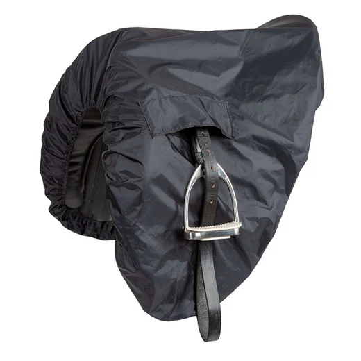 Shires Saddle Cover Waterproof Ride On Dressage Black-HT072