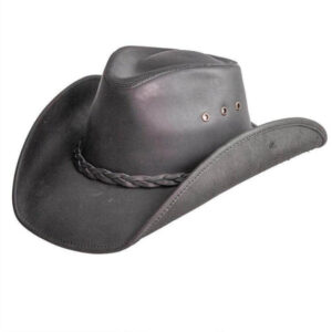 Leather Cowboy Hat-HT080